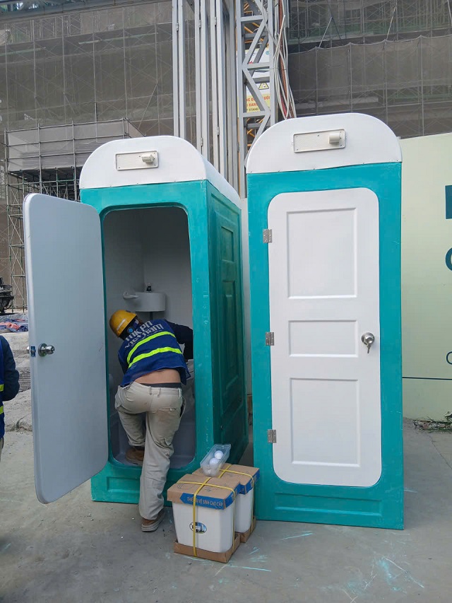 bàn giao nhà vệ sinh tại hải dương