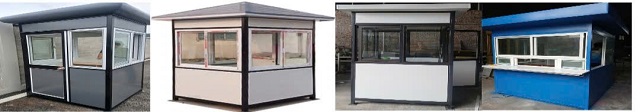 bốt gác bảo vệ hùng anh