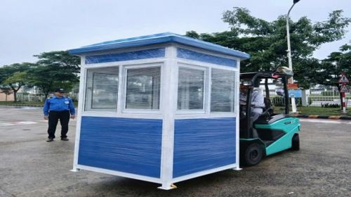 Bốt bảo vệ khung thép composit