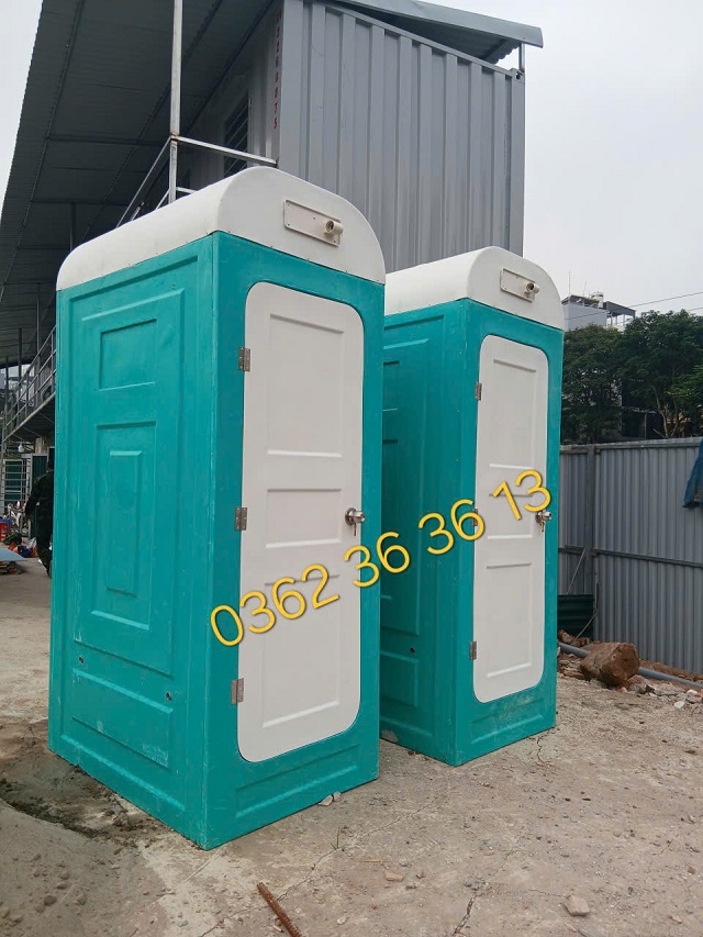 hình ảnh bàn giao nhà vệ sinh di động tại hưng yên