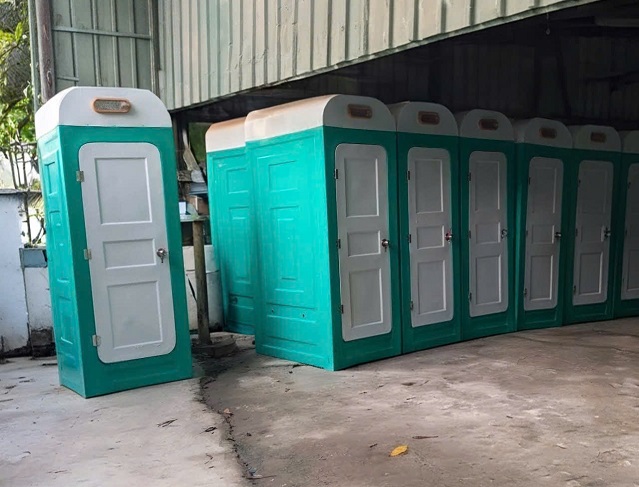 nhà vệ sinh di động composite bắc giang