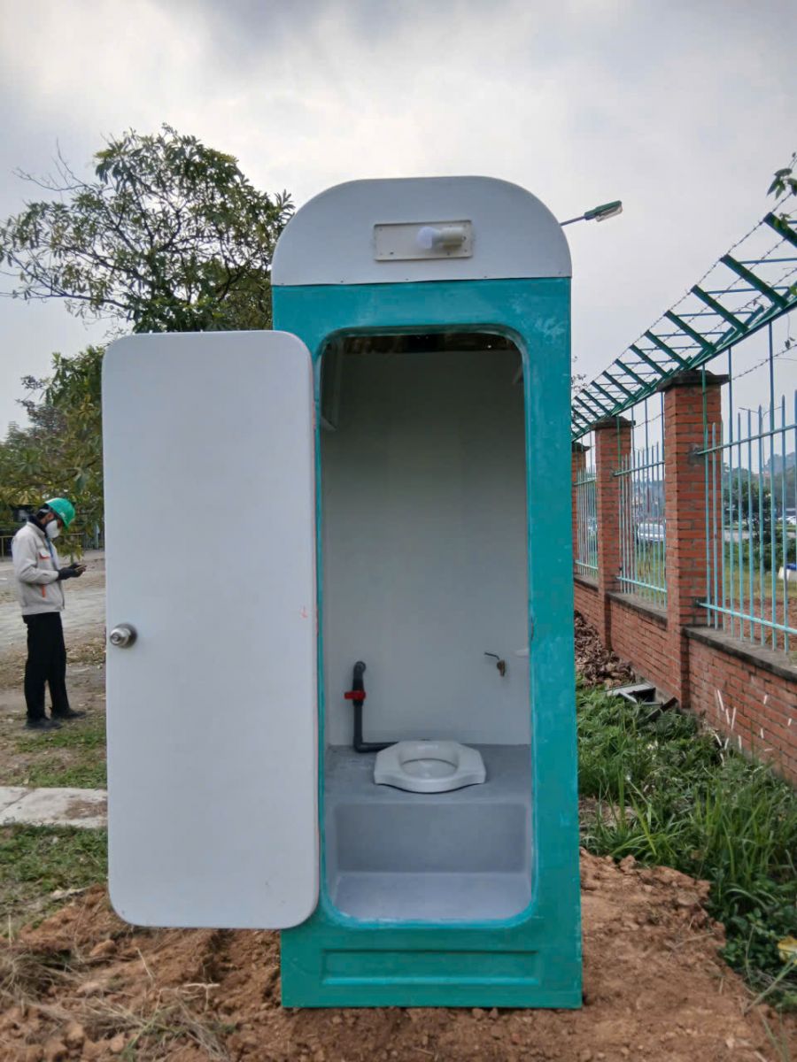 nhà vệ sinh di động đơn tại hà nội