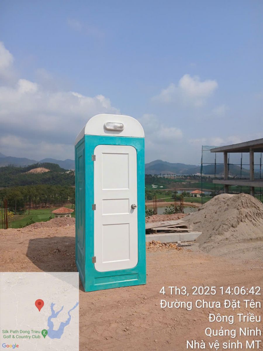 nhà vệ sinh di động ghép đôi composite