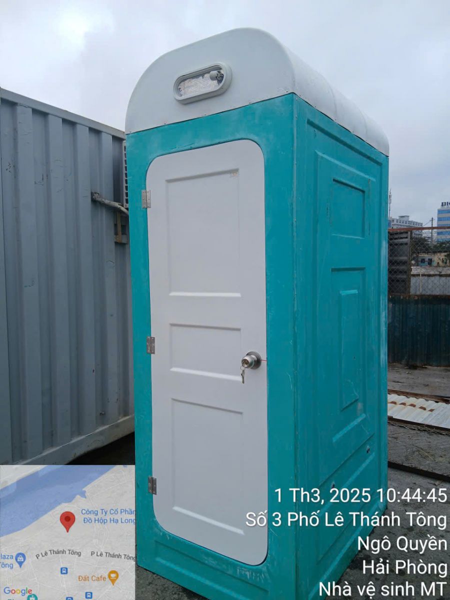 nhà vệ sinh di động ghép đôi composite