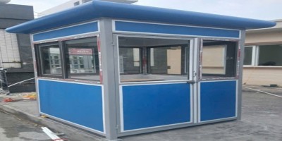 Bốt bảo vệ khung thép mái bo tròn